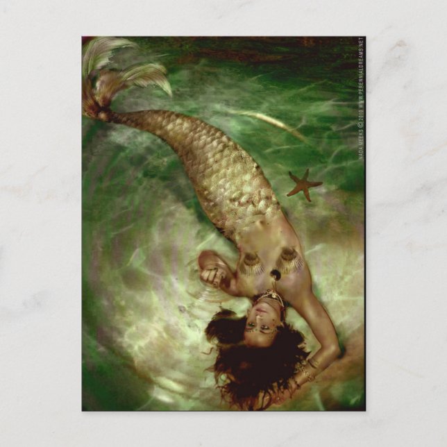 Skvalpa magi vykort (Framsida)