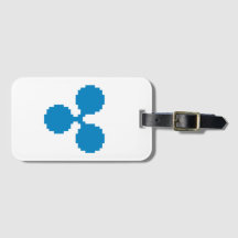 Skvalpa XRP 8-Bet bagagemärkren för logotyp |