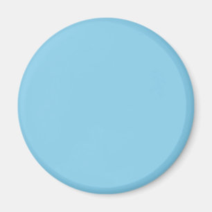 Sky Blue 87CEEB-färg - alternativet att lägga till Magnet