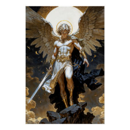 Sky Champion Archangel Michael Perfect Poster