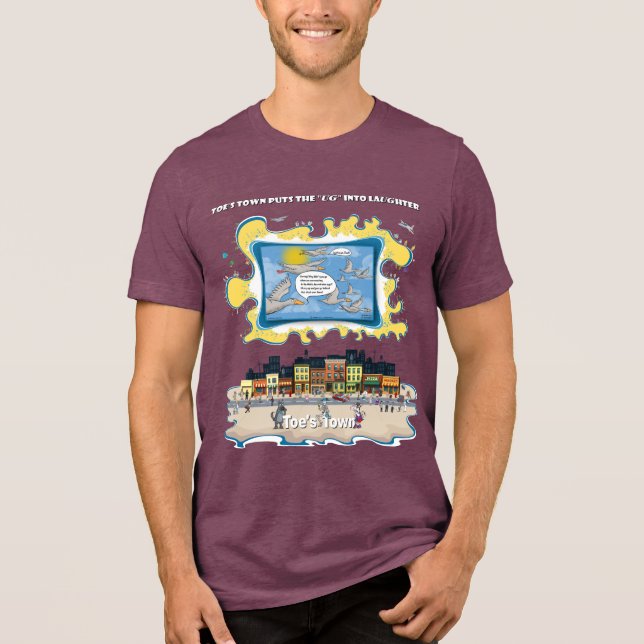 Sky Dumping | Father’s Day Tri-Blend Shirt T (Framsida)