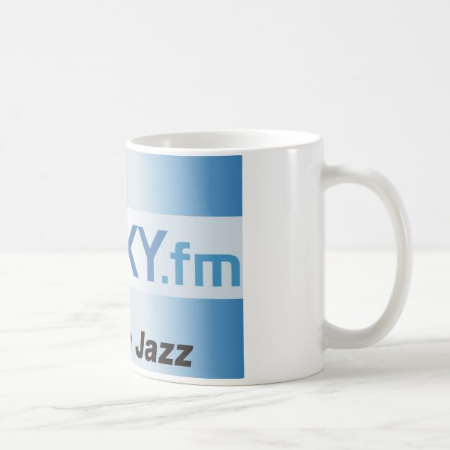 Sky.fm slätar Jazzmuggen Kaffemugg (Höger)