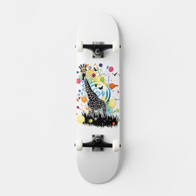 Sky_High Mini Skateboard Bräda 18,7 Cm (Framsida)