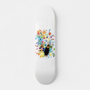 Sky_High Skateboard Bräda 20,5 Cm