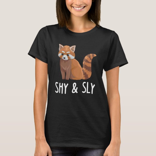 Sky & Sly for a Red Panda Expert T Shirt (Framsida)