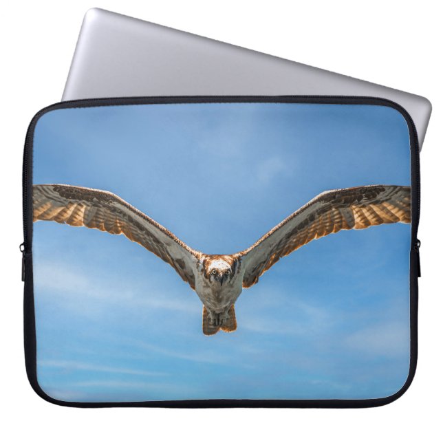 Sky Sovereign: Osprey in Flight Laptop Fodral (Framsidan)