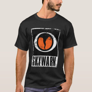 Skyalert Storm Spotter Distress Grunge T Shirt