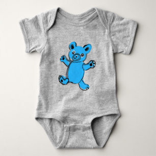 Skyblue-nalle T Shirt