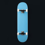 Skyblue Skateboard<br><div class="desc">Skyblue färg Skateboard. Solid Färg Skyblue-däck. Skate Skyblue blank färg</div>
