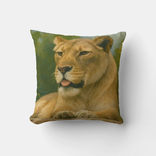 Skybound Grace - Lioness i Ledge Kudde (Framsida)
