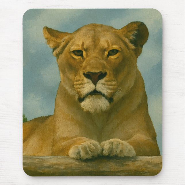 Skybound Grace - Lioness i Ledge Musmatta (Framsidan)