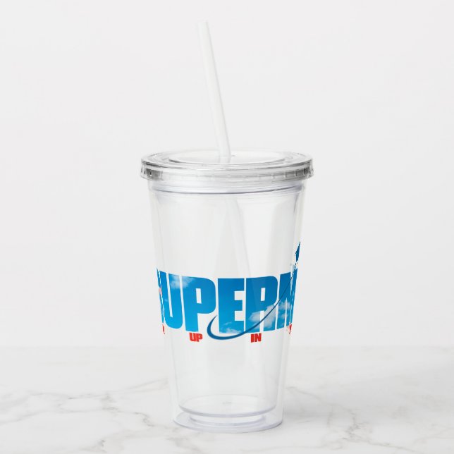 Skybound Superman Silhouette Take Away Mugg (Vänster)