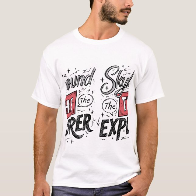 SKYBOUND THE EXPLORER MANAR BESIC T-SHIRT 👕 ✅ (Framsida)