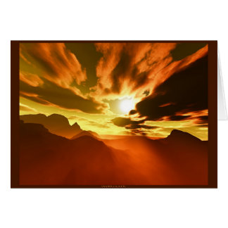 Skybrytare (kort) hälsningskort