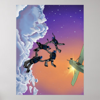 Skybunden service poster