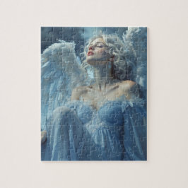 Skybunden tystnad: Angel från Midnight Veil Pussel