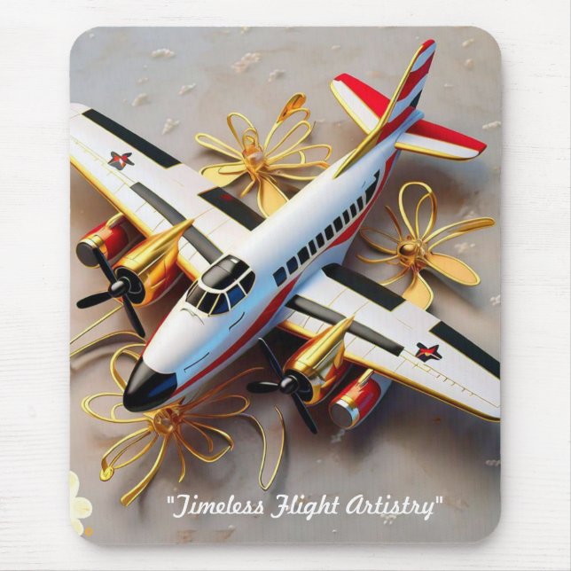 "Skybundet Elegance" Musmatta (Framsidan)