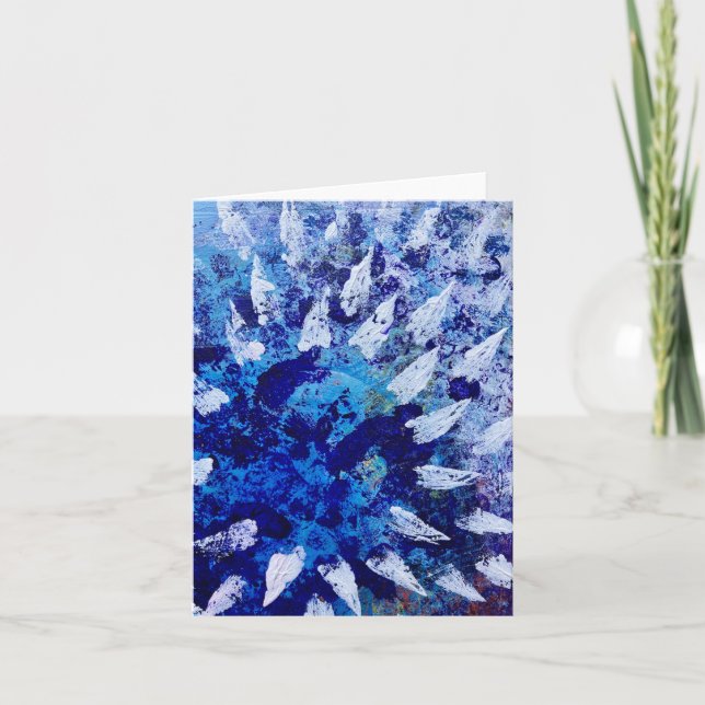 Skyburst-mappade anteckningskort (Framsida)