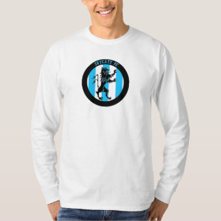 Skycatz vitlångärmad t-shirt