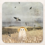 Skydancers Underlägg Papper Kvadrat<br><div class="desc">Walter admires the swallows arriving in the summer heat</div>
