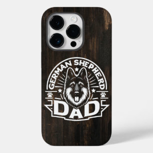 Skydd av den tyska Shepherd Hund Pappa Proud Journ
