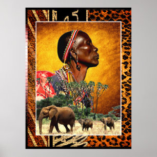 Skydd av djuret poster