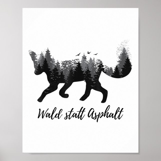 Skydd av djurmiljön poster (Framsidan)