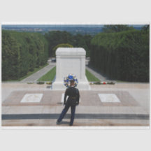 Skydd av okänd Soldier Decoupage