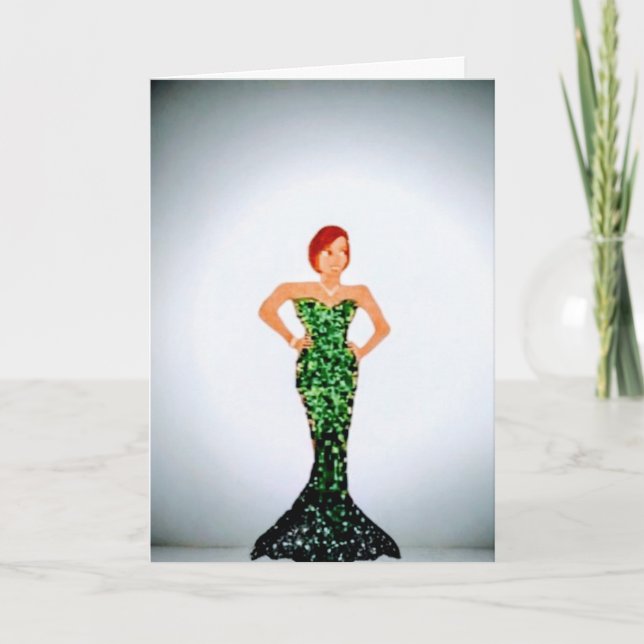 Skydd (blank insida) tack kort (Framsida)