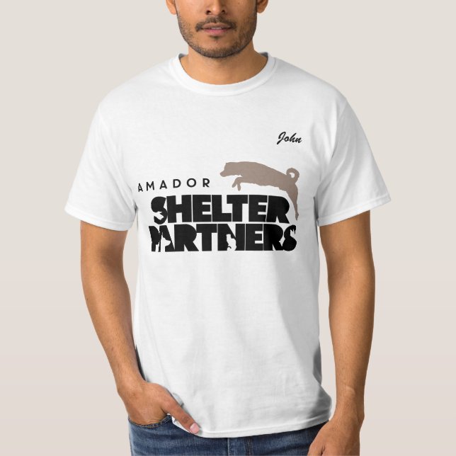 SKYDD blir partner med namn för Tee Shirt (Framsida)