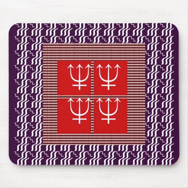 Skydd för treudd för kickenergiThunderbolt Musmatta (Framsidan)