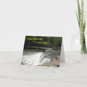 Skydd: från Elk Falls, med kärlek— Kort