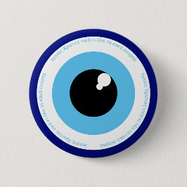 Skydd mot Evil Öga - Grekiska folklore ward Knapp