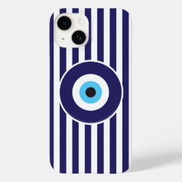 Skydd mot Evil Öga (ljusblå rand)