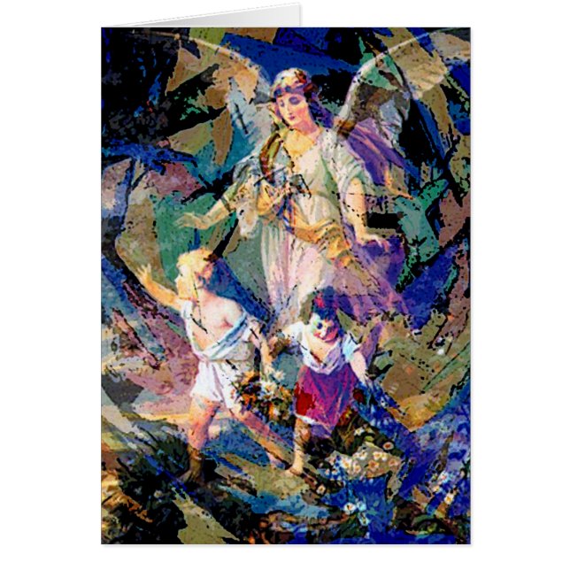 SKYDD OCH RIKTNING HÄLSNINGSKORT (Framsidan)