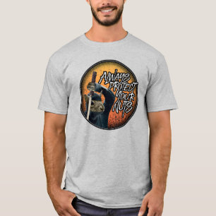 Skydda alltid din Nöt - rolig ninja-ekorre T Shirt