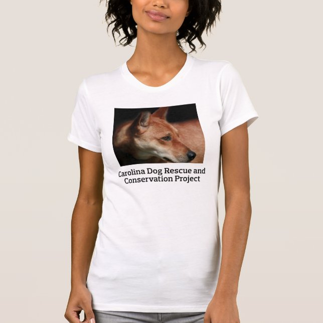 Skydda Amerikas inhemska hund T-shirt (Framsida)