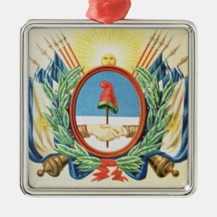 Skydda av confederationen av Argentina Julgransprydnad Metall