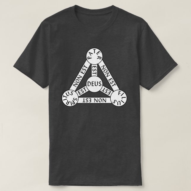 Skydda av trinityen t-shirt (Design framsida)