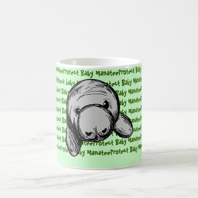 Skydda Baby Manatee Kaffemugg (Center)