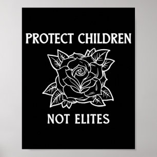 Skydda barn inte eliter poster