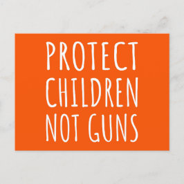 Skydda barn, inte vapen - Slut på vapenvåld I Vykort