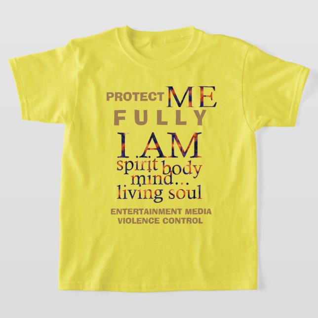 Skydda Barn Unisex Småbarn T Shirt (Laydown)