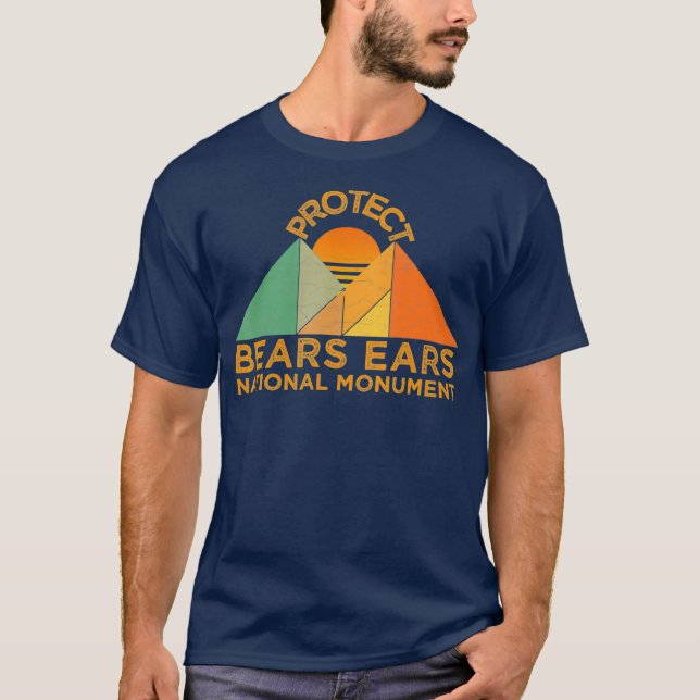 Skydda Bears Öron nationalmonument T Shirt (Framsida)