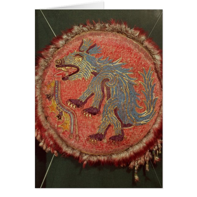 Skydda c.1500 hälsningskort (Framsidan)