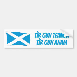 Skydda den Scots Gaelicbildekalet Bildekal
