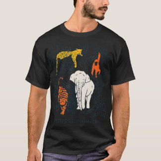 Skydda det botaniska diagramskiktets ändpunkt t shirt