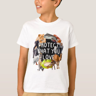 Skydda det du Kärlek T Shirt
