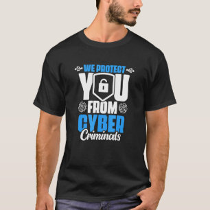 Skydda dig från IT-programvaru-cyber S T Shirt