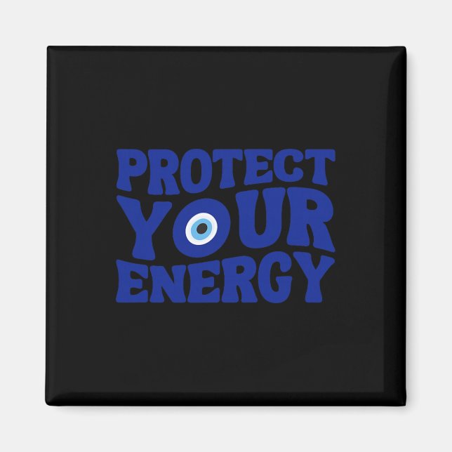 Skydda Din Energi Ond Öga Andlig Positiv Vi Magnet (Framsidan)